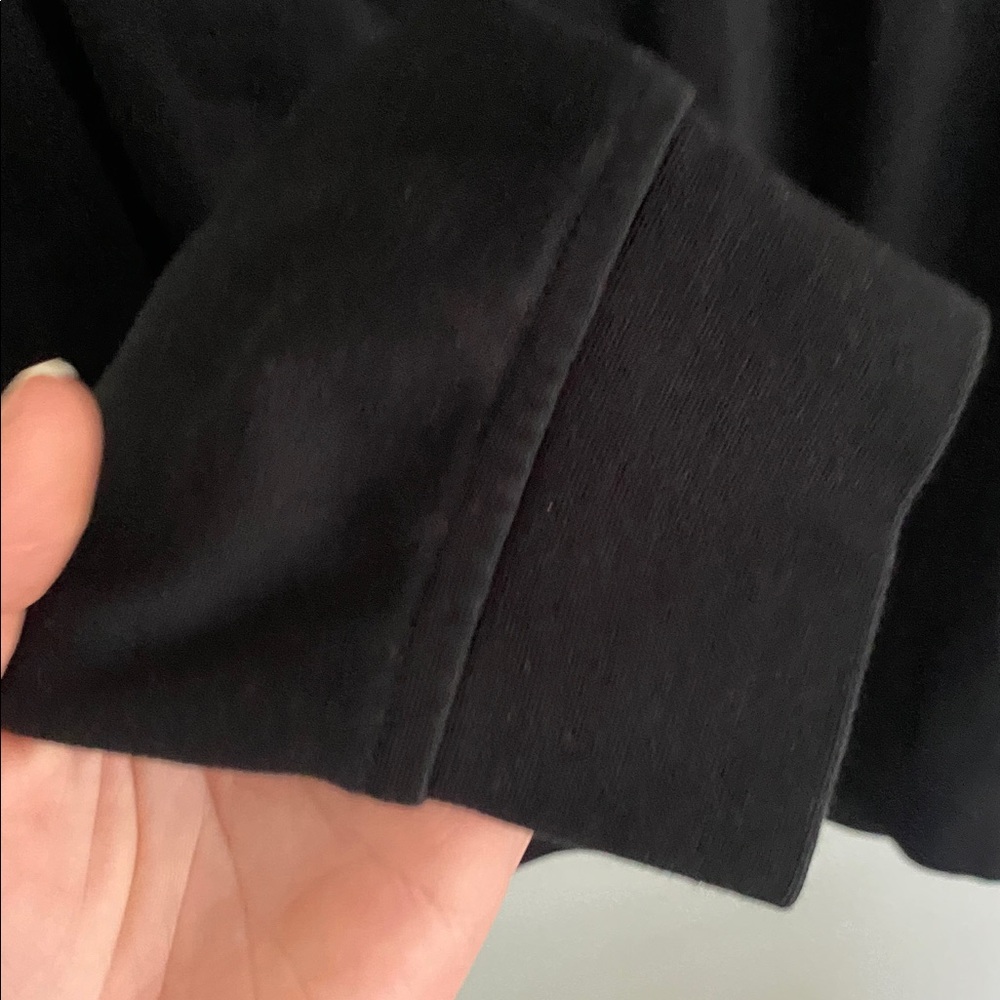 Peter Millar Men's Black quarter Zip Sweater Size Large - Picture 3 of 8